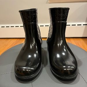 NWT - Coach Signature Rain Booties